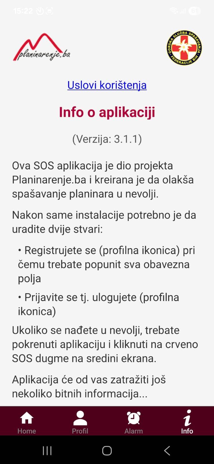 Ekran dobrodošlice